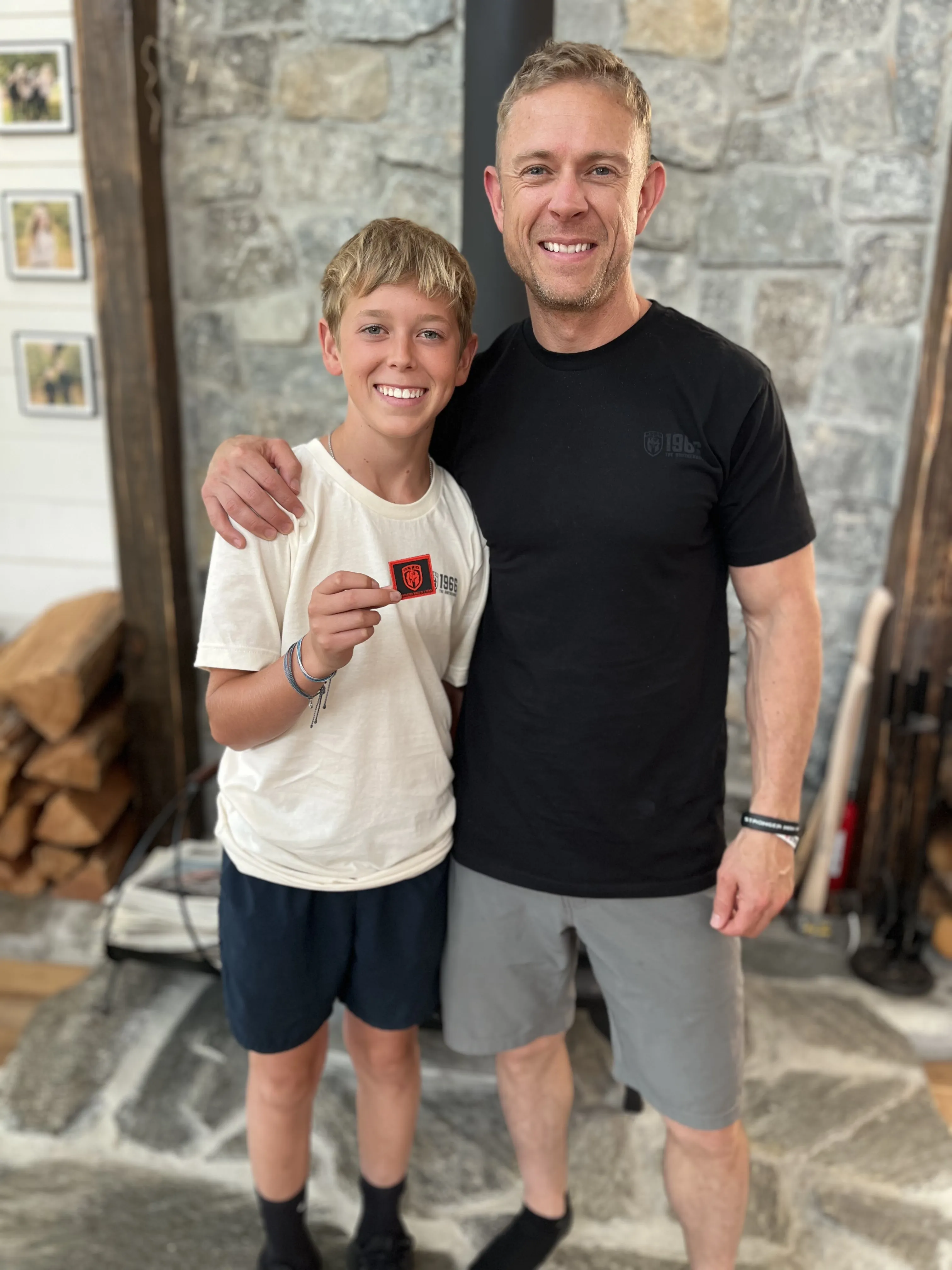 Father and son