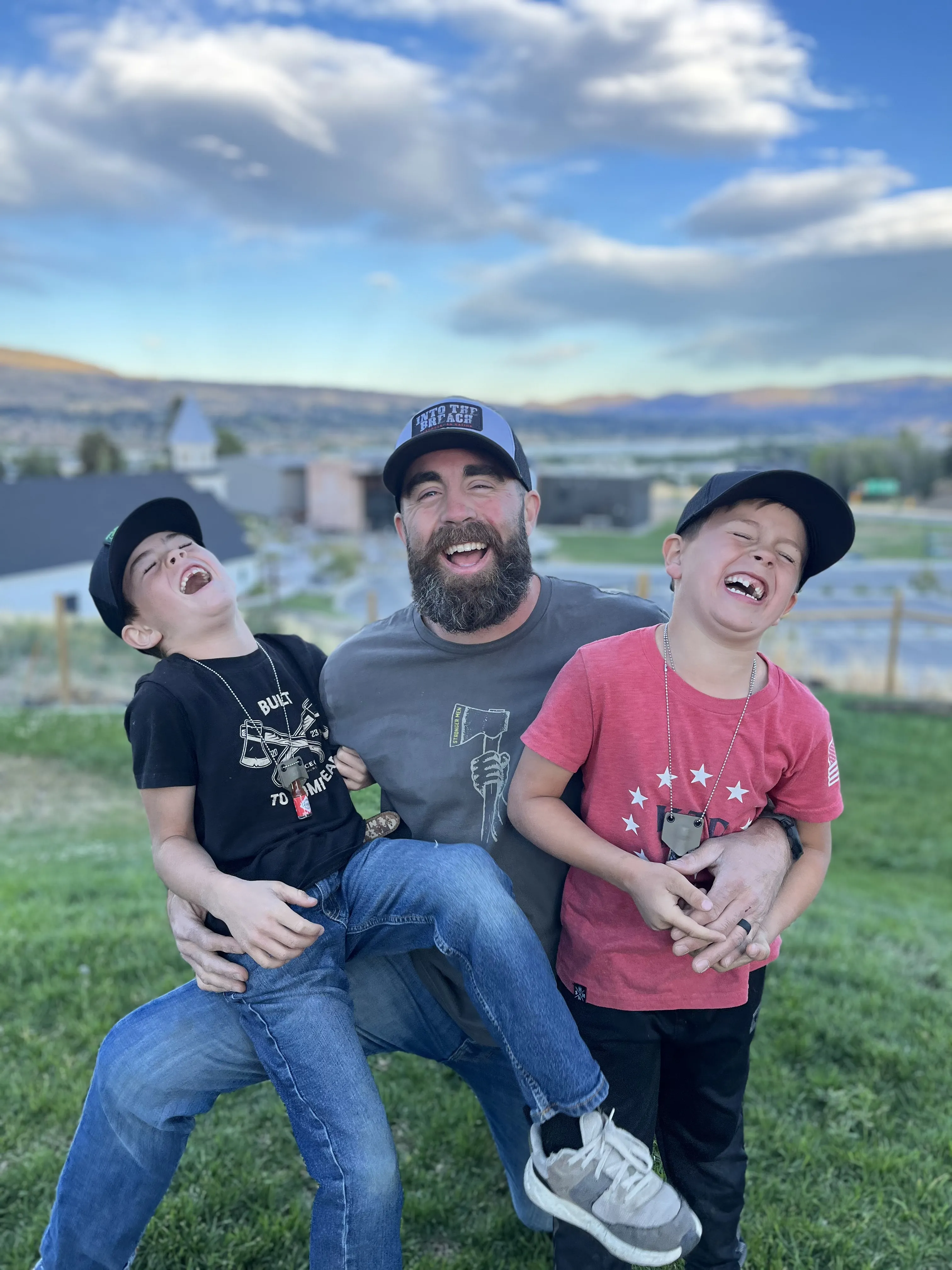 Father and son
