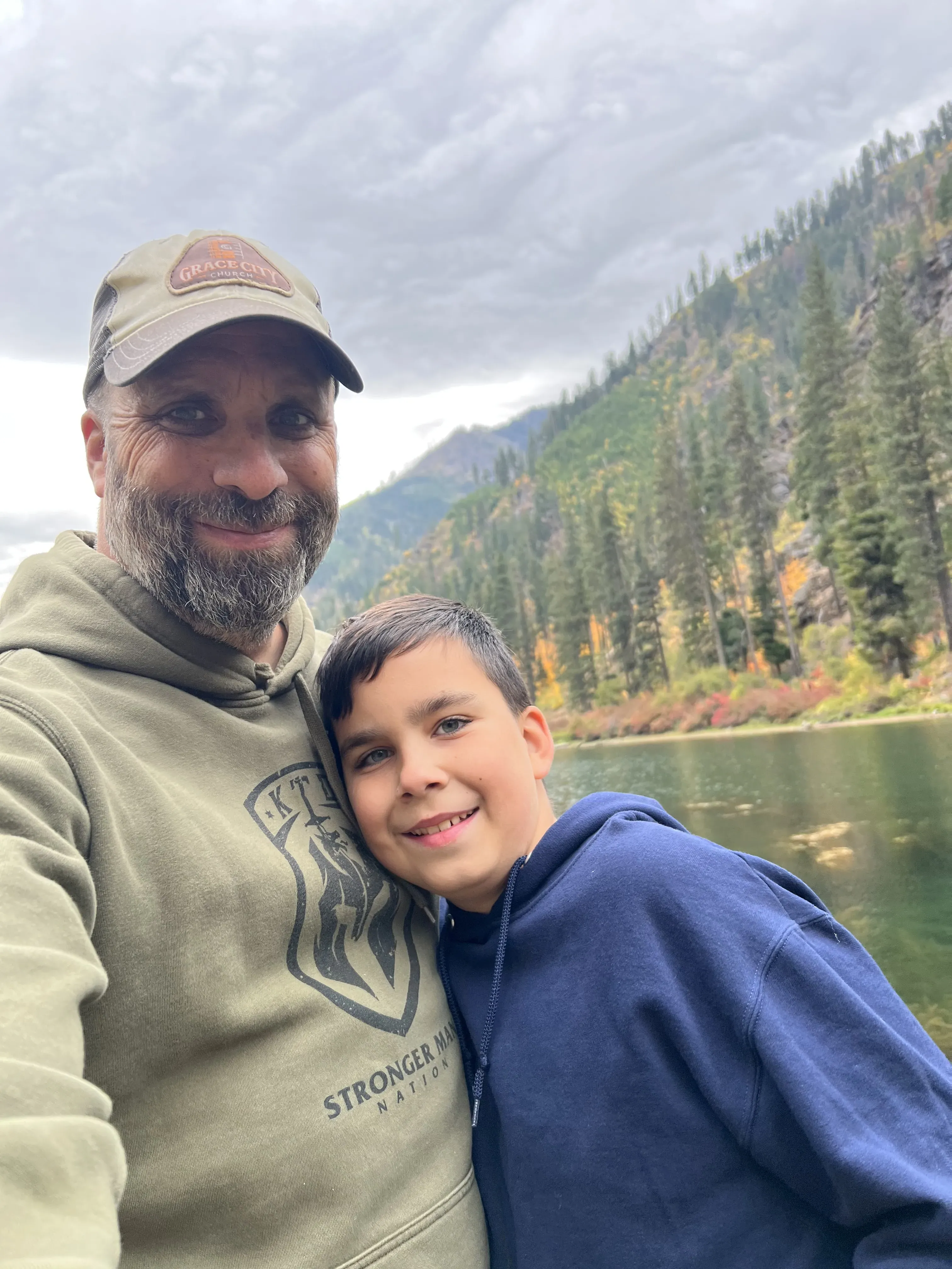 Father and son
